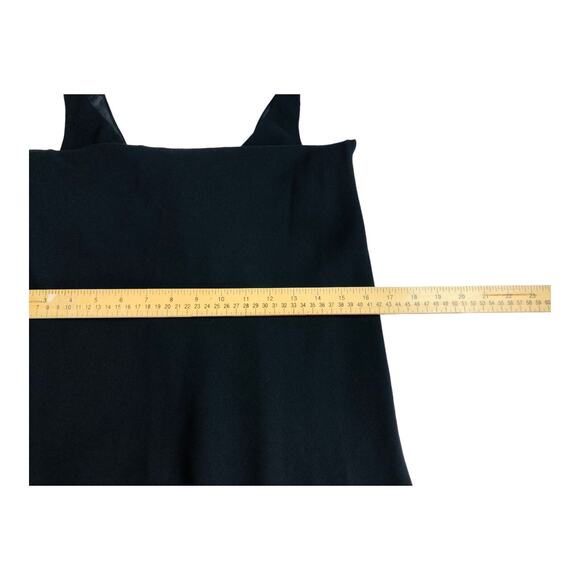 3804 Jones New York Sheath Womens 8 Black Sleeveless Little Black Dress V Neck - Picture 8 of 10